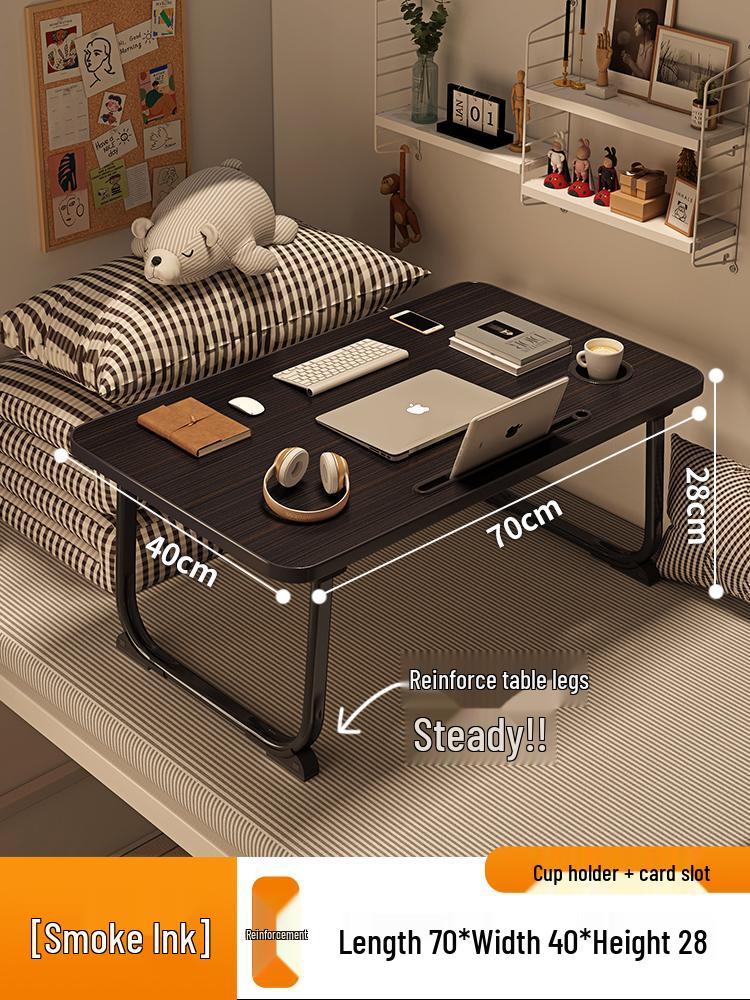 Compact Folding Bedside Desk – Ideal for Students, Dorms, and Offices