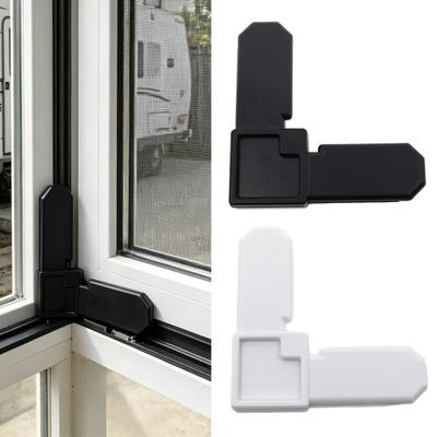 8/20/50/100Pcs Screen Frame Corner 5/16"×3/4" Sliding Casement Window Door Screen Frame Corner Replacement Parts Accessories