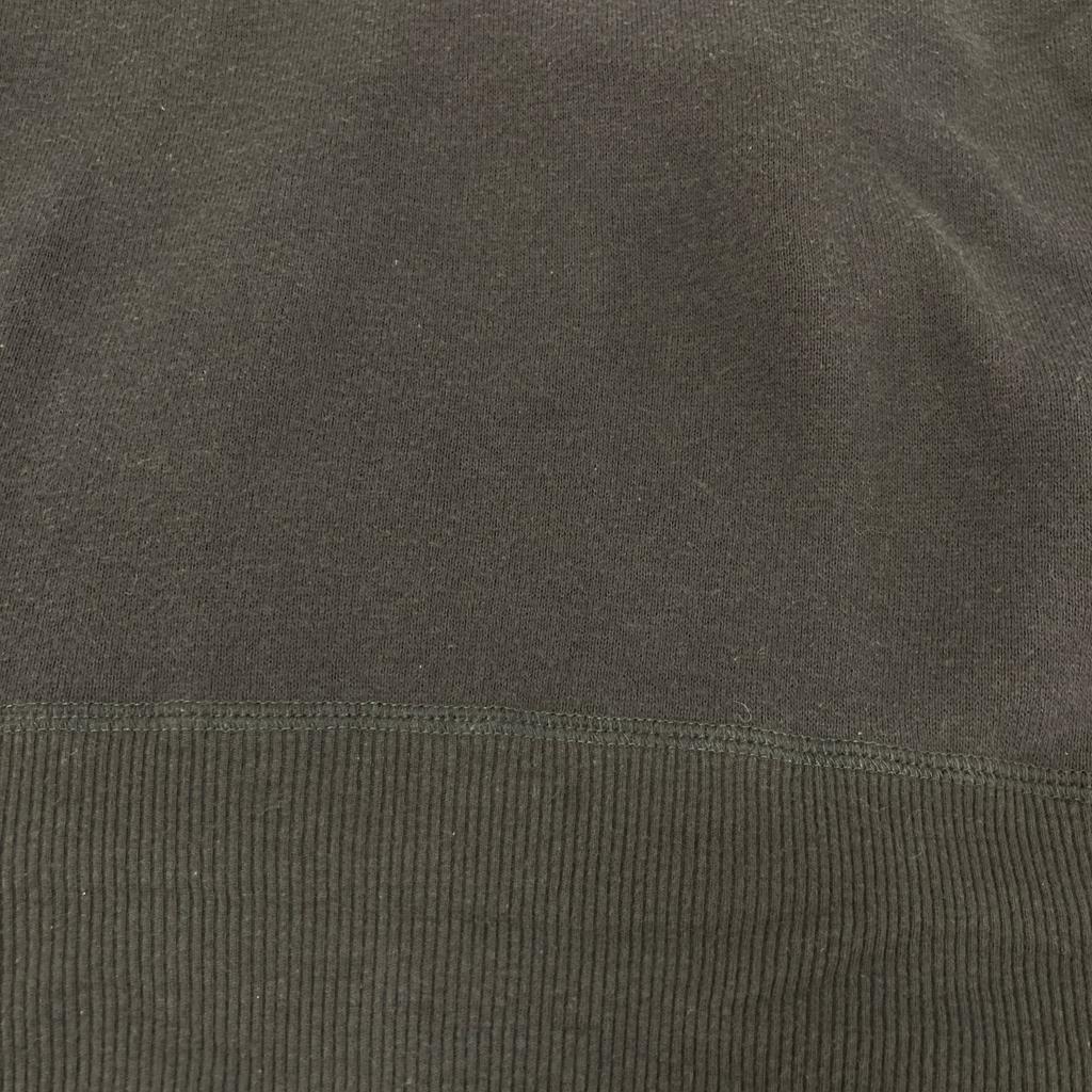 Babaghuri J0544UB661 24AW Charcoal Cotton Rib Neck Fleece Sweatshirt Tops M charcoalUsed