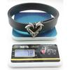 Lady Waist Belt Punk Chain for Cowboy Cowgirl Carved Heart Buckle Retro Buckle Waist Chain Casual Belt