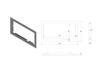 Frame for Nadia 14 ce stove frame width 70 mm