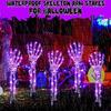 2PC Halloween Solar Ghost Hand LED Garden Lights Outdoor Waterproof Stake Lights Horror Atmosphere Decoration Lamp For Festival