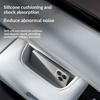 Fit For Zeekr 7X Car Door Storage Box Inner Handle Organizer Door Slot Silicone Pad