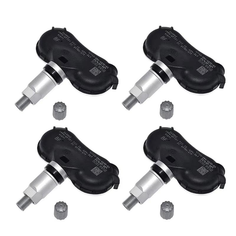 

4PCS 42753SNAA83 Tire Pressure Sensor TPMS For Honda Civic Hybrid 2008-2013 Element 2009-2011 ight 2010-2014 Odyssey CR-Z