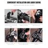 Bicycle Phone Holder GPS Navigation Cellphone Handlebar Stand Mount Motorcycle Cell Phone Mount with Aluminum Alloy Bracket