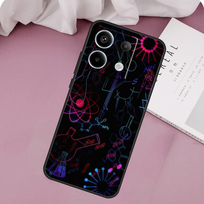 Science Biology Chemistry Case For Redmi Note 13 Pro 9 10 11 12 Pro Plus 9S 10S 11S 12S Cover For Redmi 12C 10C 13C