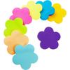 Vibrant Sticky Notes with Strong Adhesive - Tearable, Reusable, Fluorescent Memo Pad for Students and Offices