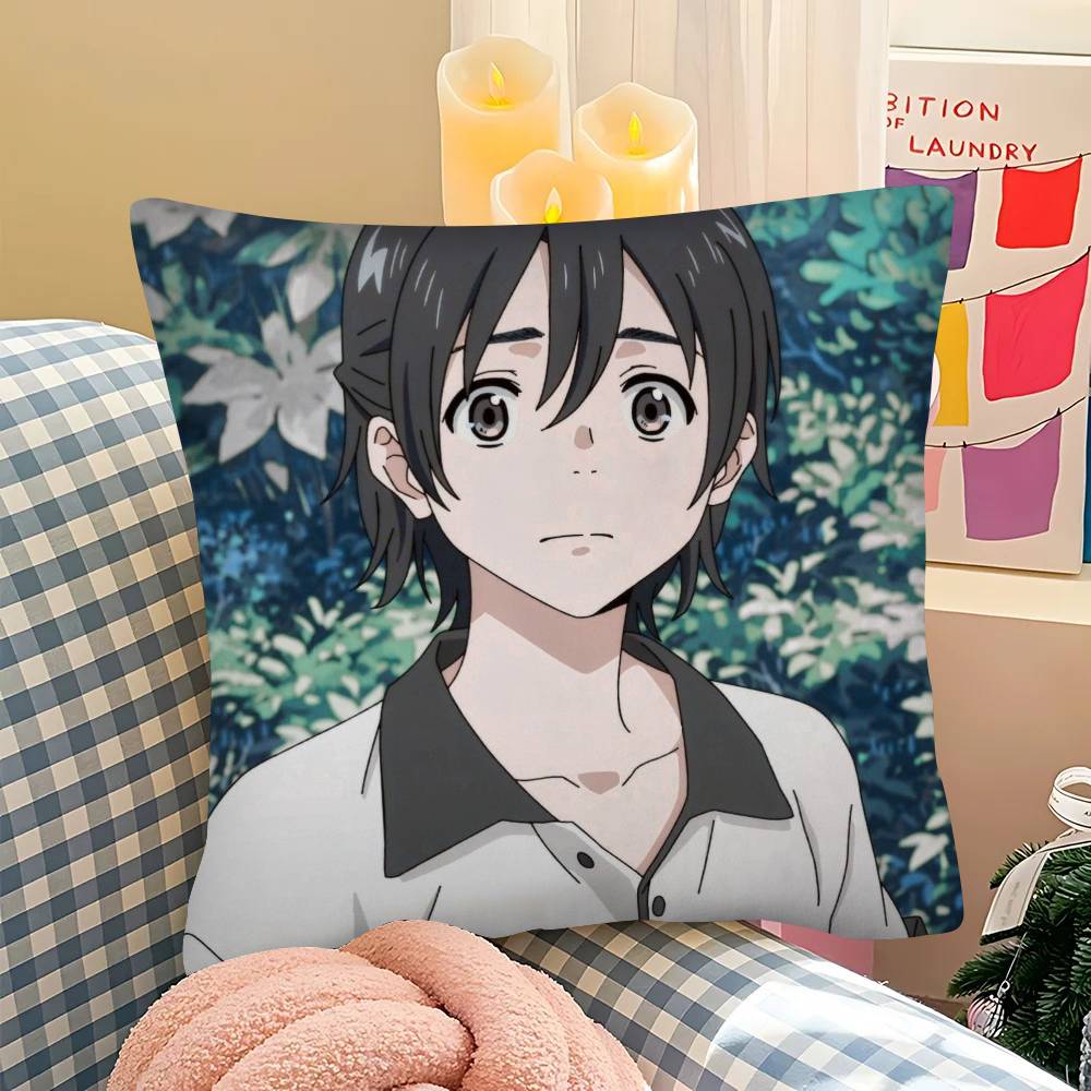 1Pc Anime The S-Stranger By The Beach Pillow Case Fashion Square Pillowcase Bedroom Sofa Room Ins Decoration Leisure