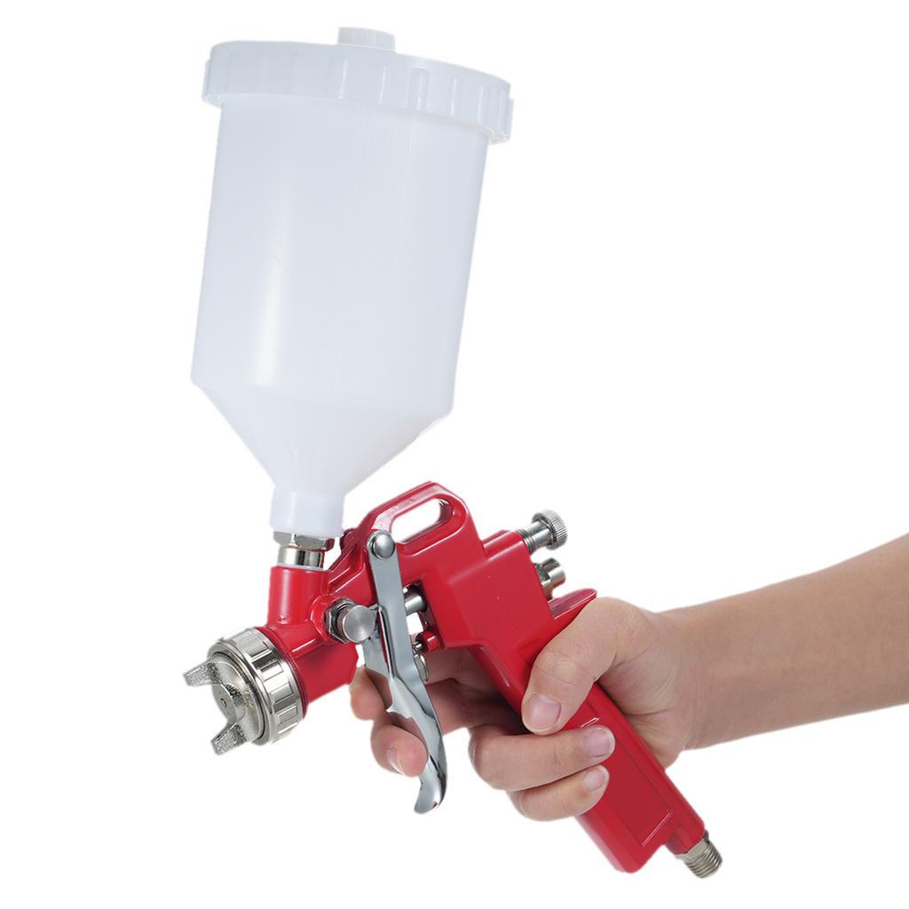 Mini Spray Machine Air Paint Sprayer Kit with 1.4mm Nozzle and 600ml Fluid Cup for Walls Automotive