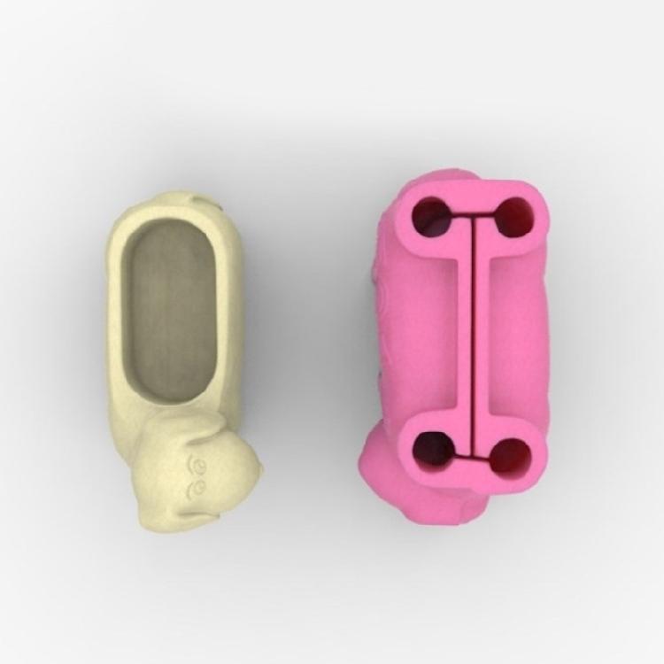 Succulent Vase Moulds Flowerpot Mold Dachshund Dog Shape Plant Pots Mold Pen Storage Holder Moulds for Making Planter
