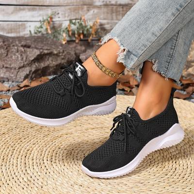 Schuhe Damen 2025 neue leichte Freizeitschuhe, Laufschuhe, atmungsaktive und nicht ermüdende Damenschuhe, Sneaker mit weicher Sohle, Damen Damen