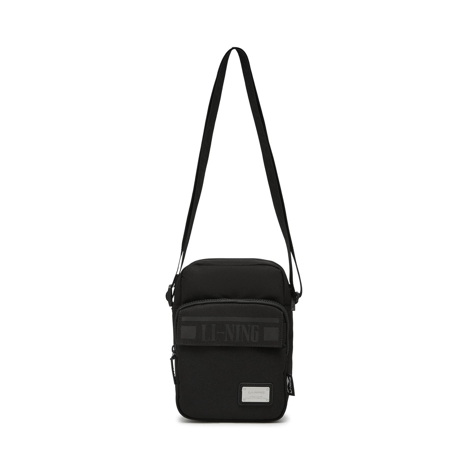 Li Ning Sports Life Collection Crossbody Bags Black ABDW195-1