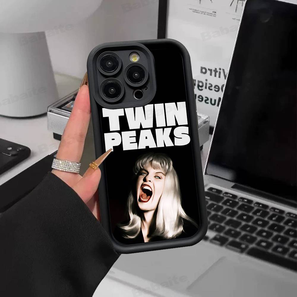 Custodia per Telefono TV Twin Peaks Per IPhone 17 16 15 14 13 12 11 Pro Max Plus Mini Copertura Fortunata