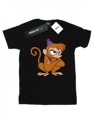 Womens/Ladies Aladdin Angry Abu Cotton Boyfriend T-Shirt