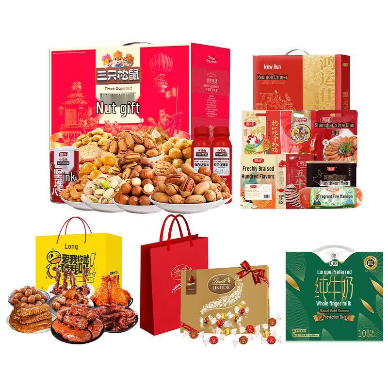 Gourmet Multi-Brand Snack & Beverage Assortment