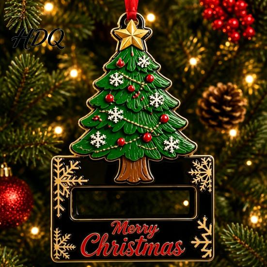 Holiday Gift Money Holder Christmas Ornament Cash Tree Hanging Decoration Creative Ideas Storage Merry Pendant for Party Decor Decorative Keepsake