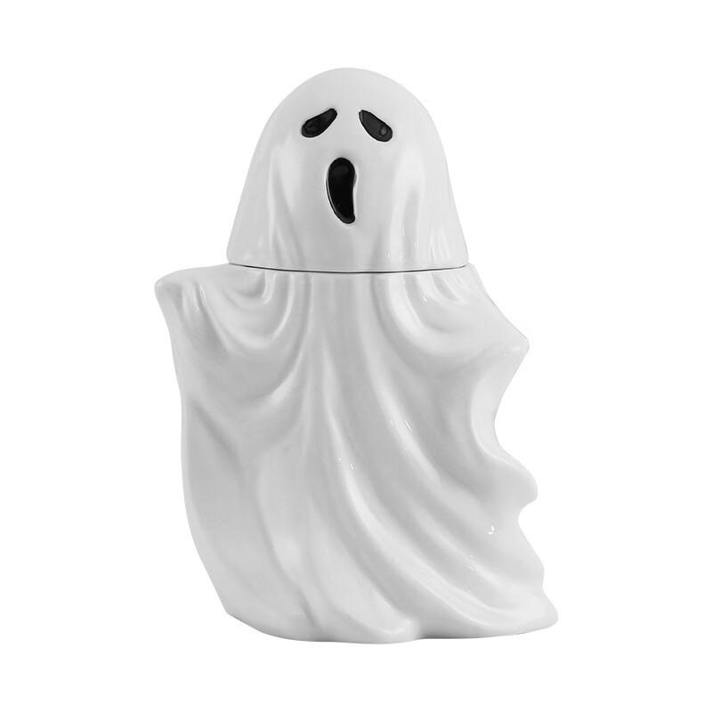 Ghost Shaped Ceramic Halloween Mug