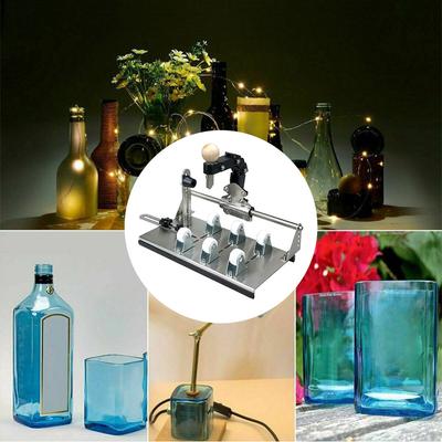 DIY Glass Bottle Cutter Machine Kit for Bottles of Beer Liquor Whiskey DIY Glass Cutting Tool Wine Beer Glass Sculptures Cutter