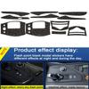 For Infiniti JX35 QX60 2012-2018 Interior Central Control Panel Door Handle Carbon Fiber Stickers Decals Car styling Accessorie