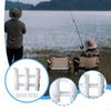 3 Tube Fishing Rod Holder Rack Support Portable Accessory Bracket Poles Rest for Ship