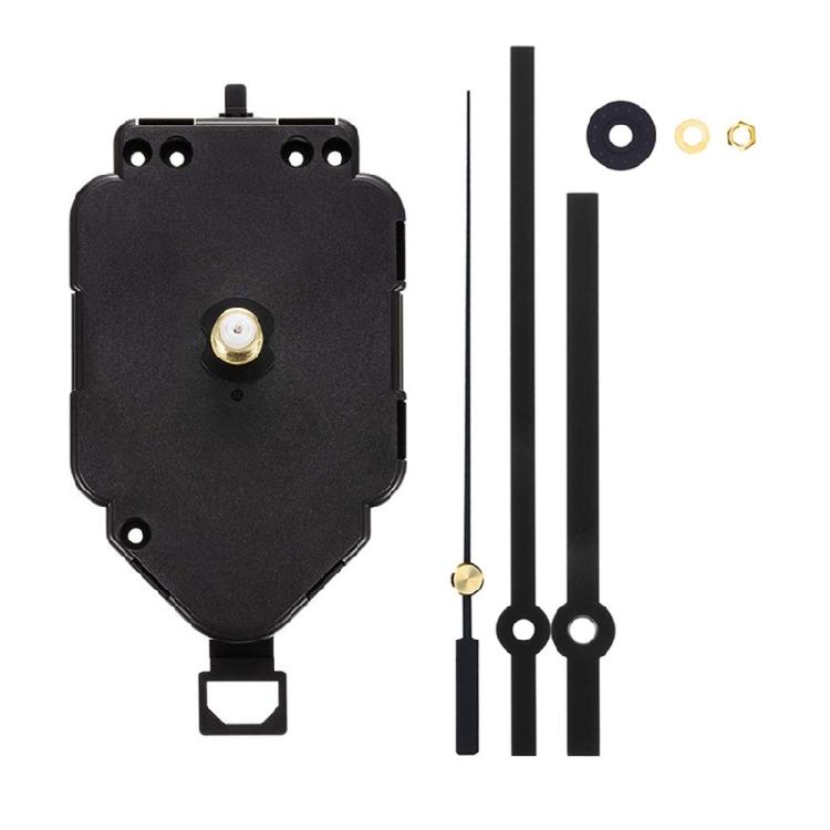 Clock Motor Set Multifunction Timepiece Mechanism with Elegant Hands for Wall Clocks Pendulum Clock Movement Repair Part