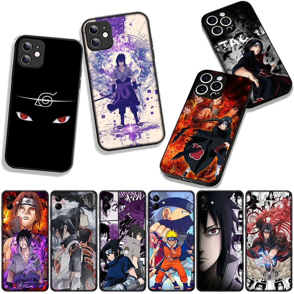 Phone Cover Narutos Itachi Uchiha Sasuke Casing for Apple iPhone 17 16 11 Pro XS Max XR 6 7 8 Plus + 16E SE 2020 Air 5 8+ Case
