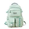 Large Capacity Laptop Rucksack Multi-pocket Travel Schoolbag Cute School Backpack  Women