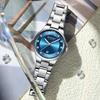 CURREN Brand Quartz Watch for Women Fashion Luxury Round Stainless Steel Waterproof Luminous Ladies Wristwatch