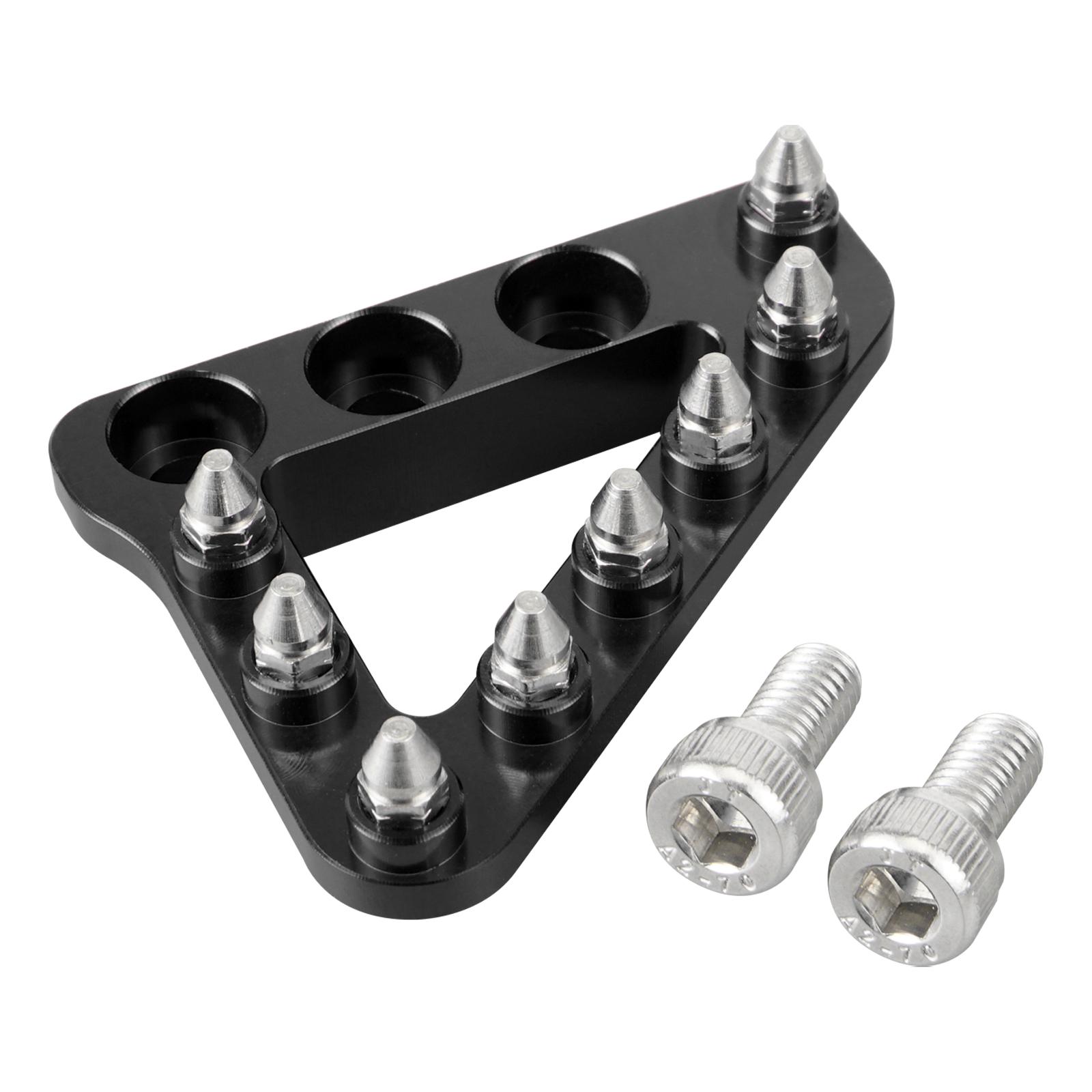 

NICECNC For Sherco SE-R 300 SEF-R 300 SE-R 250 SEF-R 250 2014-2019 SEF-R 450 2015-2019 2018 2017 Rear Brake Pedal Step Tip Plate чорний