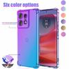 Shockproof Gradient TPU Case for Motorola Moto Edge 50 Pro Fusion Ultra 40 Neo Plus  5G Protective Cover Funda Coque Shell
