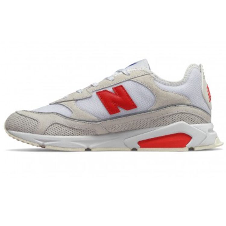 

New Balance Nb X-Racer Mesh Suede Retro Sports Low-Top Lifestyle Shoes Unisex Sneakers Red White MSXRCSLD 37.5