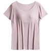 Damen Einfarbig Brustpolster Cup One Damen Tank Top Unterwäsche Übergröße