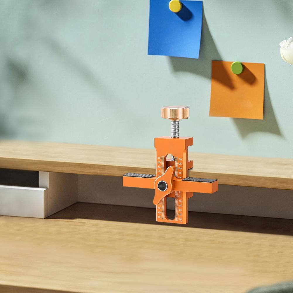 Door Panel Install Rebounding Device Drilling Tool Cabinet Door Mounting Jig Cabinet Mount Locator for Installing Cabinets