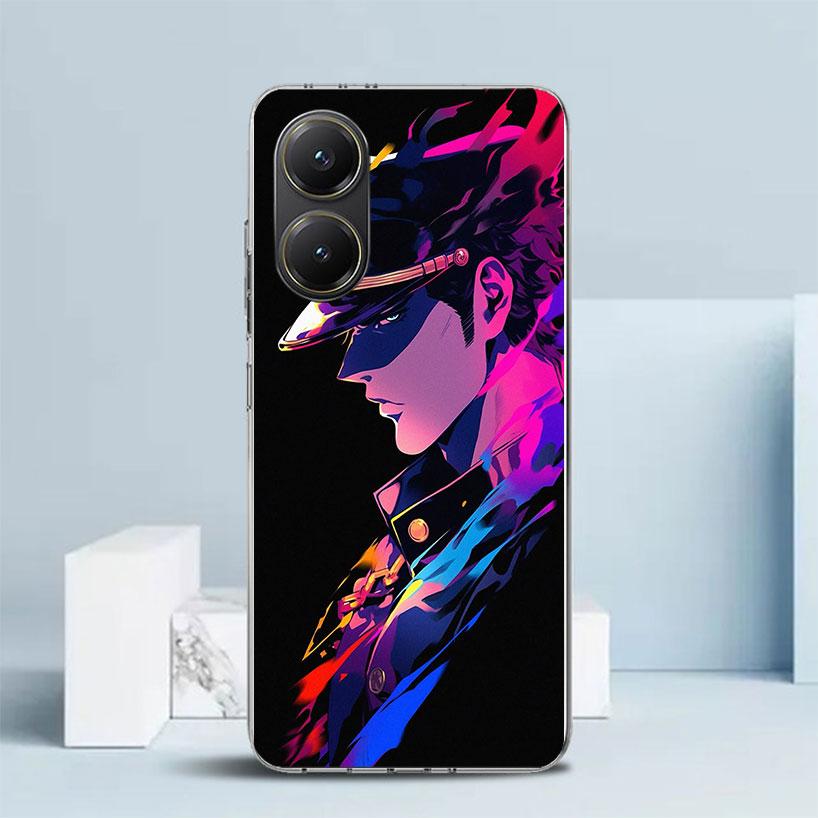 JoJo's Bizarre Adventure Kujo Jotaro Soft Cover for Xiaomi Poco F7 Ultra X7 X6 X5 Pro M7 Phone Case Redmi 15 15C 13 13C 12 12C 1