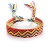 Trendy Woven Rope Drawstring Plaid Bracelet for Women