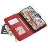 Phone Case For Honor Magic8 Lite 5G / X9d 5G / X70 5G Multi Card Slots Zipper Leather Phone Cover with Wrist Strap