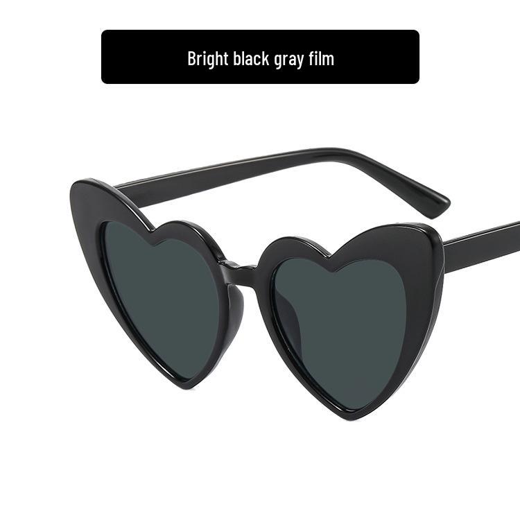Modische Sonnenbrille in Herzform - Großes Gestell 2022 Edition