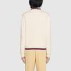 Gucci Sweaters Men's Beige V Neck Moderate 653626-XKBUR-9182