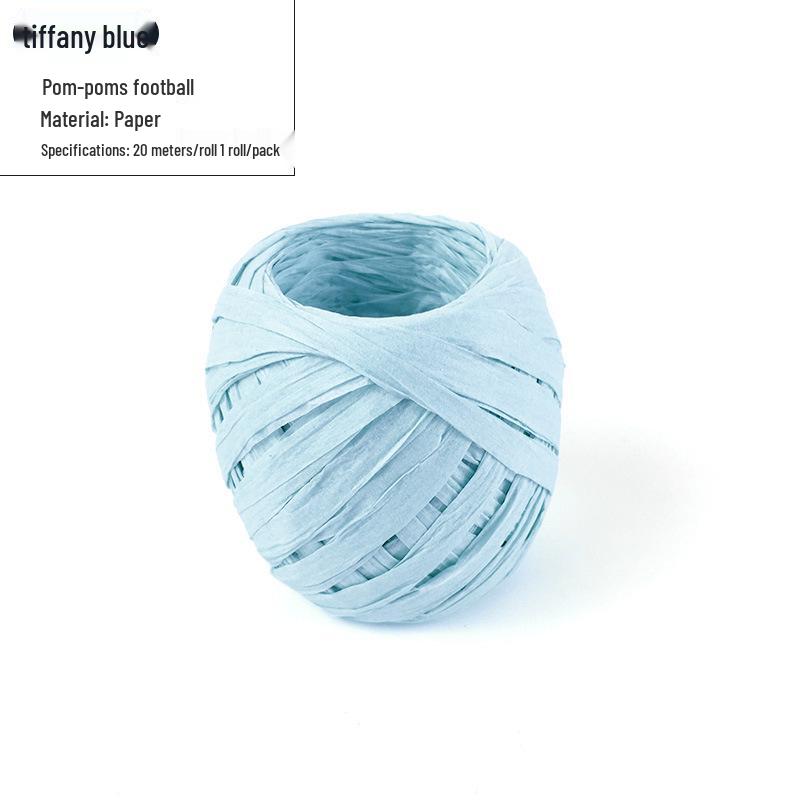 Natural Raffia Straw String for Flower Bouquet Wrapping and Gift Box Filler