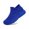 Fashion Women's Red Knit Socks Shoes Breathable Mesh Lightweight Non-slip Flat Shoes Women Outdoors Comfort Sport Shoes Ladies Sneakers
