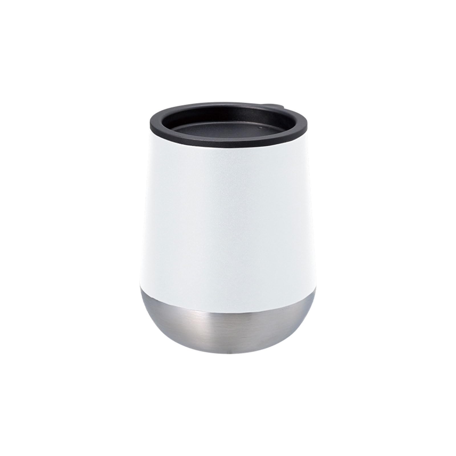 Stainless Steel Tumbler with Lid, 280ml | Lid with Copper Plated, Copper-Plated Stainless Steel, Thermos, Copper-Plated Construction, Keeps Drinks Hot