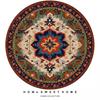 Persian Ethnic Style Round Living Room Carpet Water Absorption NonSlip Cold Blanket DirtResistant And Easy To Take Care Of Carpet Crystal Velvet