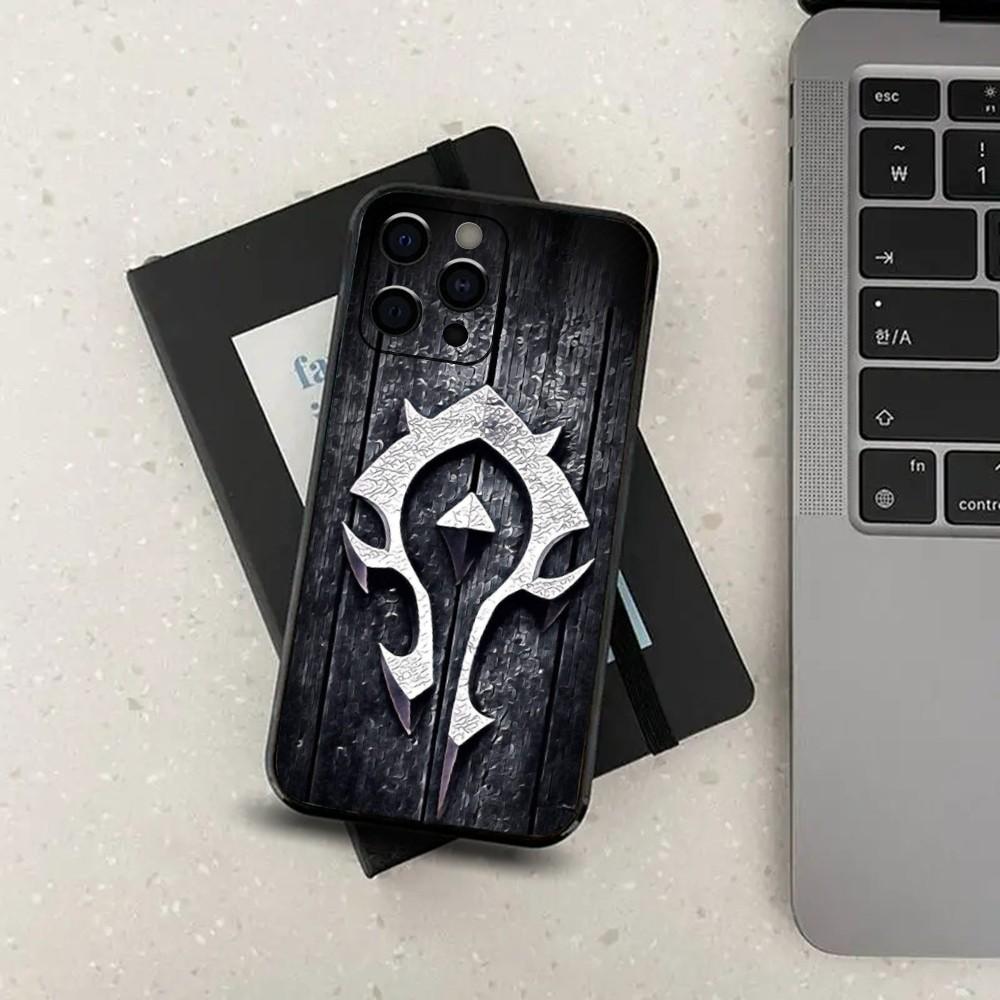 World Of W-Warcraft W-Wow Phone Case For Apple iPhone 15,14,13,12,11,Pro,X,XS,Max,XR,Plus,Mini Soft Black Cover