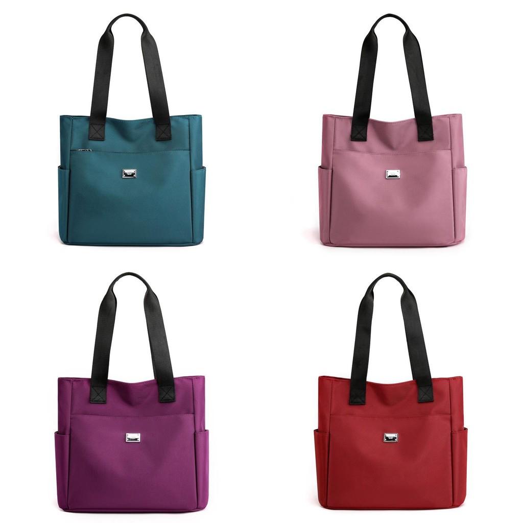 Oxford Cloth Large Capacity Tote Bag For Women With Multiple Pockets For Casual Travel