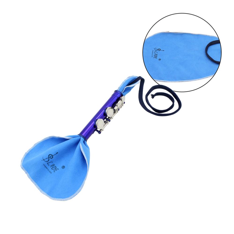 Western Concert Fløyte Cupronikkel Nicke Plated 16 hull C Key Treblåseinstrument med rengjøring