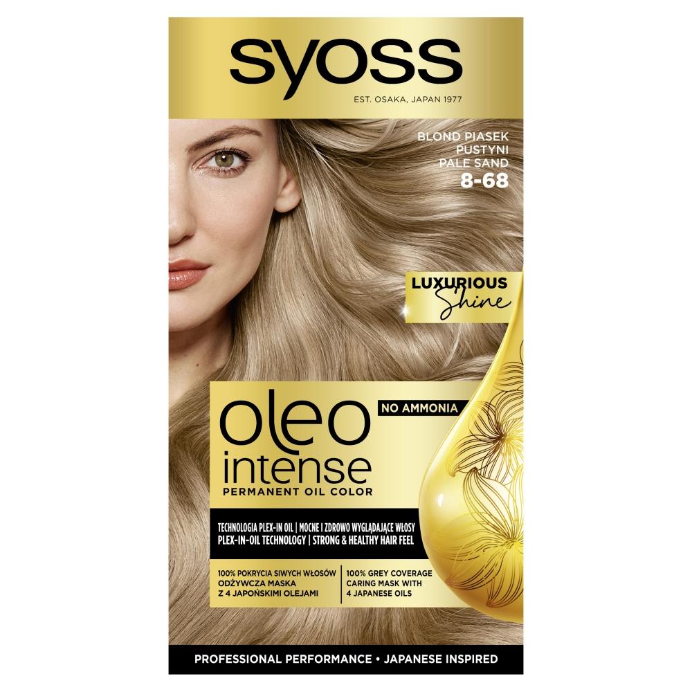 Syoss Professional Formula Desert Sand Blonde Coloration pour cheveux 8-68 – Avec huiles nourrissantes