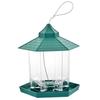 Hanging Wild Bird Feeder Waterproof Gazebo Outdoor Container With Hang Rope Feeding House Type Bird Feeder Aves Decorations