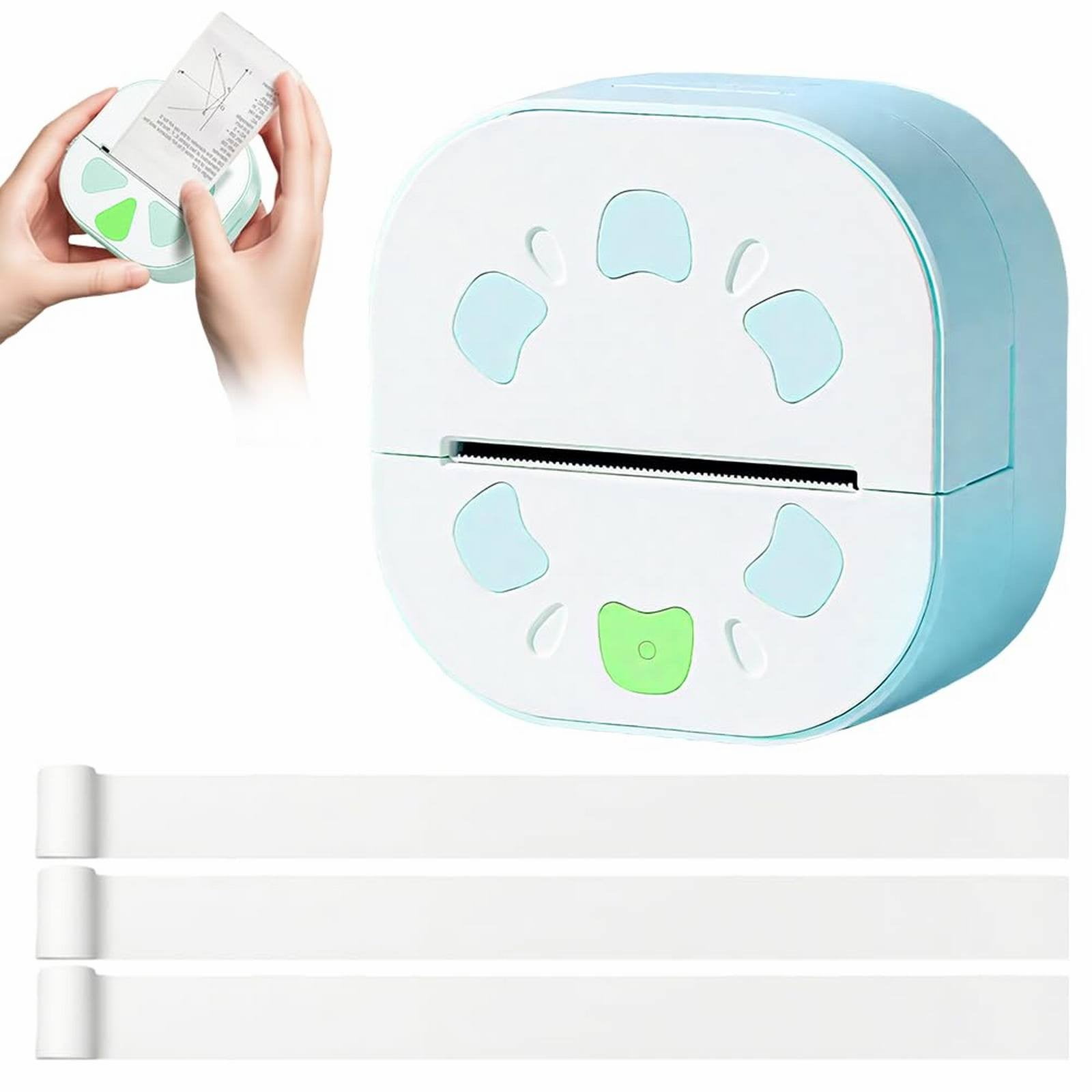 

Portable Bluetooth sticker printer, thermal label machine, portable sticker printer синий