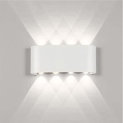 Neoglint Moderne LED-Wandleuchten 8W Up Down Wandleuchte Wandleuchte Kaltweißes Licht für