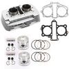 Cylinder Piston Gasket Kit 53mm For Honda Rebel 250 CMX250 CB250 Nighthawk 96-15